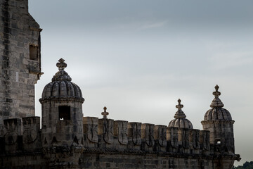 Belem tower and monastery in Lisboa, Lisbon Portugal