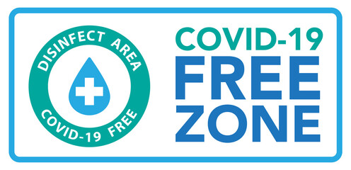 Covid free zone sig.eps10