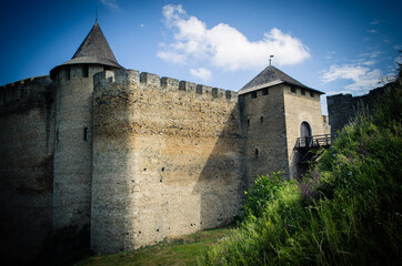 Fototapeta na wymiar The Khotyn Fortress