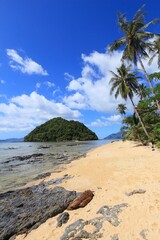 Beautiful beach in Philippines