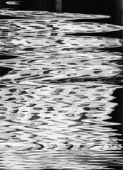 Glitch overlay. Static noise texture. Black white artifacts pattern with dust scratches.