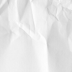 White crumpled paper background, texture old for web design screensavers. Template for various...