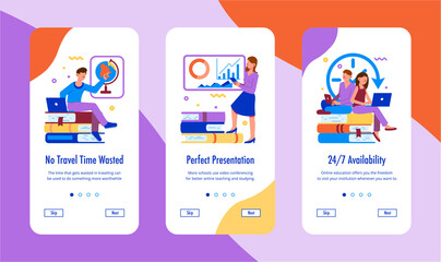 Online Education Vertical Banners