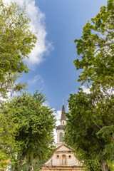 Notre-Dame de Sainte-Anne church  in Sainte-Anne, Martinique, France