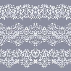 Abstract ethnic nature seamless line art stripes
