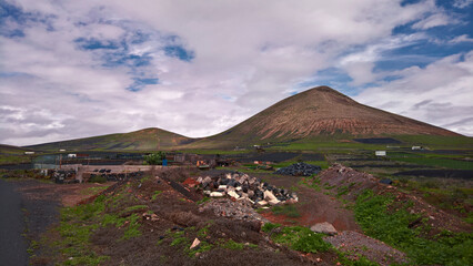 krajobraz, góra, niebo, góra,Lanzarote  © darekaprilia