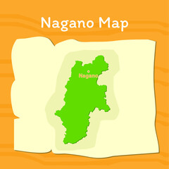 Nagano Prefecture Map of Japan Country