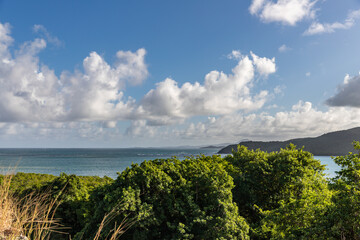 Ocean view in Trinite, Martinique, France