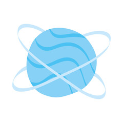 saturn planet universe isolated icon