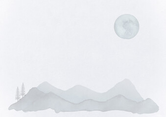 Asia types of background with a nature theme