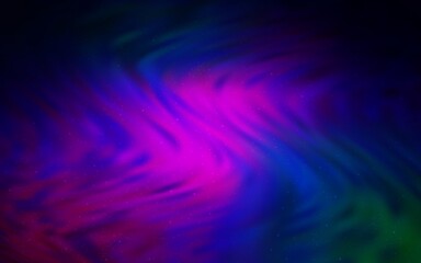Dark Pink, Blue vector background with astronomical stars. Shining colored illustration with bright astronomical stars. Template for cosmic backgrounds.