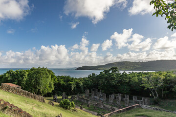 Ocean view in Trinite, Martinique, France