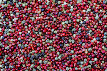 Peppercorn mix texture