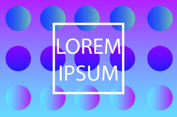 bubble blend background. blue tone color background. vector wallpaper. EPS10
