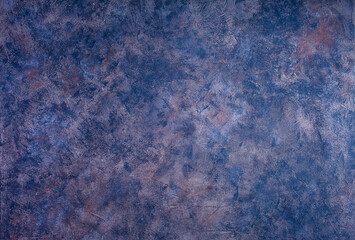 blue concrete wall texture background. cement vintage pattern