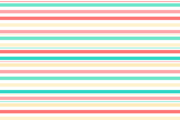 Background from strips of delicate shades: pink, green, yellow, white. Vector