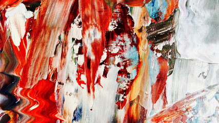 Colorful abstract background wallpaper. Modern motif visual art.  Mixtures of oil paint. Trendy...