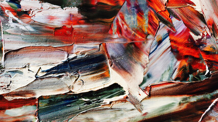 Colorful abstract background wallpaper. Modern motif visual art.  Mixtures of oil paint. Trendy...