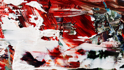 Colorful abstract background wallpaper. Modern motif visual art.  Mixtures of oil paint. Trendy...