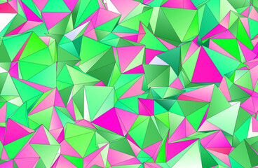 Obraz premium Abstract Low-Poly background. triangulated texture. Design 3d. Polygonal geometrical pattern. Triangular modern style