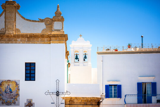 Gallipoli characteristic old town, Puglia Region, South Italy
