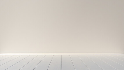 Empty white interior