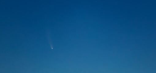 Comet NEOWISE C/2020 F3 photographed with a 500mm focal  telescope in July 13.2020. from Northern hemisphere, Europe.