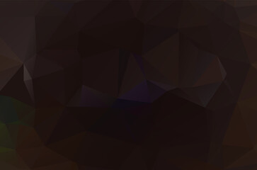 Dark low poly template Glitter abstract illustration with an elegant design esign