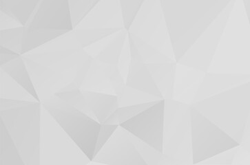 White background bright template random bright colors low poly