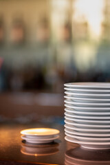 the inside of a bar from a hotel