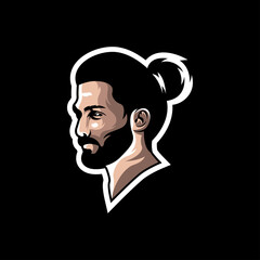 awesome human man vector illustrator