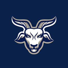 awesome goat vector illustrator abstract