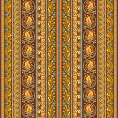 Abstract ethnic stripe pattern, vector background