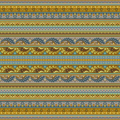 Abstract ethnic stripe pattern, vector background