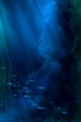 Vertical Underwater World