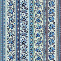 Abstract ethnic stripe pattern, vector background