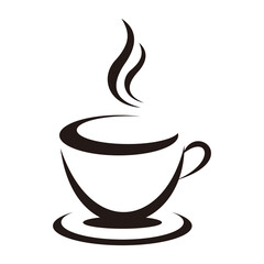 Coffee cup Logo Template vector icon design
