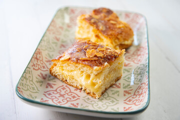 Coca de Sant Joan, traditional spanish catalan dessert