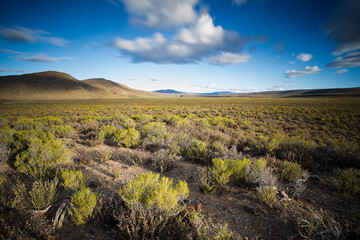 Wide Angle view over the Tankwa Karoo in the Northern Cape of South Africa