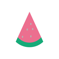Watermelon, berry icon. Simple color vector elements of vacation icons for ui and ux, website or mobile application