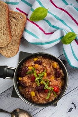Chili con carne.