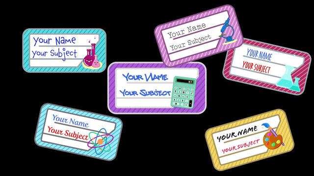 Back to School Stickers