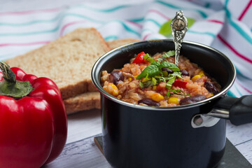 Chili con carne.