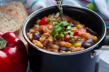 Chili con carne.