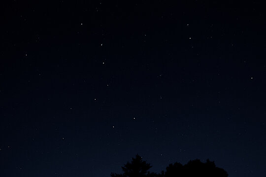 dark starry night with big dipper