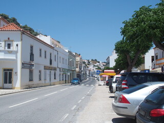 Fototapeta premium Scena uliczna Aljezur Portugalia