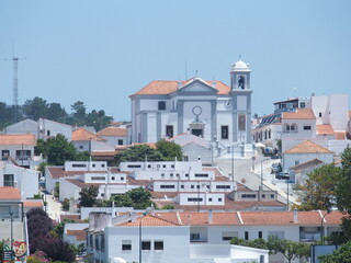 Katholische Kirche von Aljezur Portugal Catholic church of Aljezur Portugal