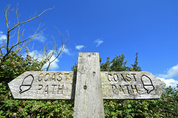 Coast Path Sign