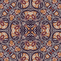 Vector ethnic nature ornamental background