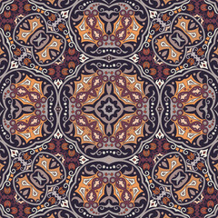 Vector ethnic nature ornamental background